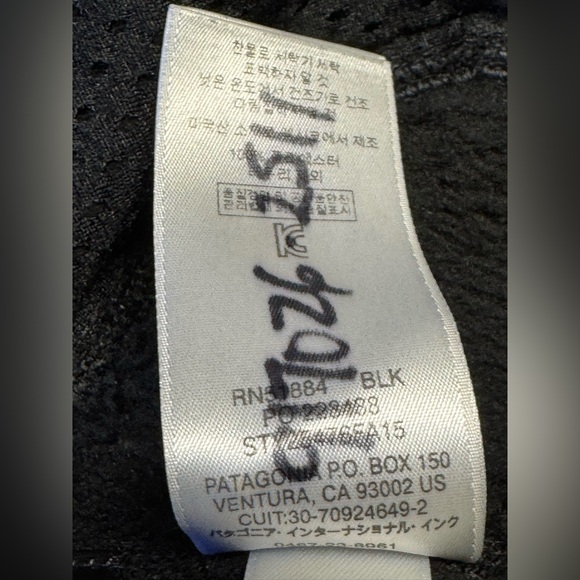 EUC Patagonia W's Full-Zip Re-Tool Jacket SZ L Black - Picture 5 of 5